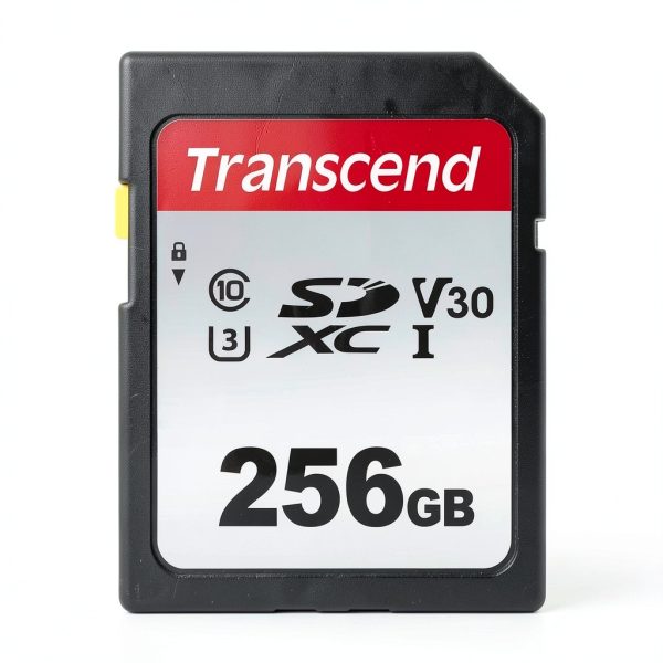 Transcend 256GB SDXC Memory Card 4K Video High Speed-1