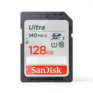 SanDisk Ultra 128GB SDXC Memory Card Fast Transfer Speeds-0