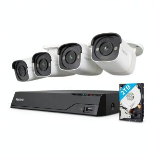 Reolink 8 Channel 4K 12MP PoE NVR Security System White-0