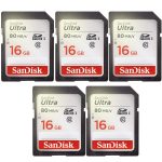 SanDisk SDHC Memory Card 16GB Class 10 80MBs Bundle-0
