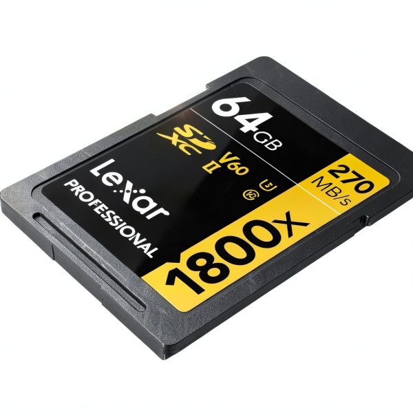 Lexar Professional 1800x SDXC UHS-II Card GOLD Series-6