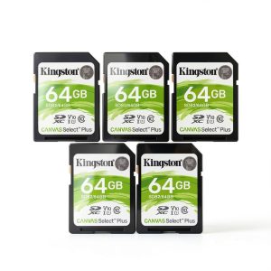 Canvas Select Plus 64GB SDHC Memory Cards 5 Pack Bundle-0