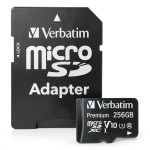 Verbatim microSDXC Card 256GB Full HD Video Fast Read Speeds-0