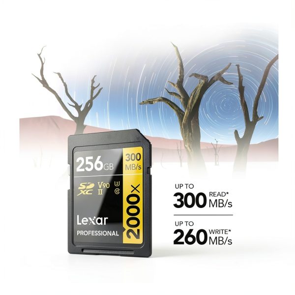 SanDisk SDXC Card 256GB UHS-II V90 8K Video Support-3