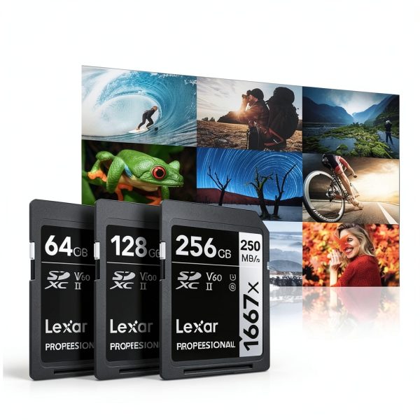 Lexar Professional 1667x SDXC UHS-II 64GB Memory Card-6