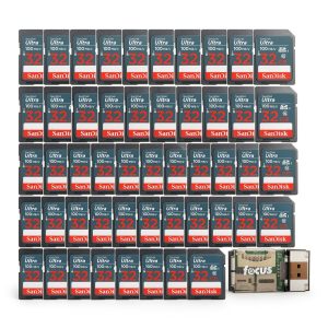 Ultra SDHC Cards 32GB Bulk Pack USB Reader Class 10-0