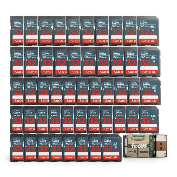 Ultra SDHC Cards 32GB Bulk Pack USB Reader Class 10-0