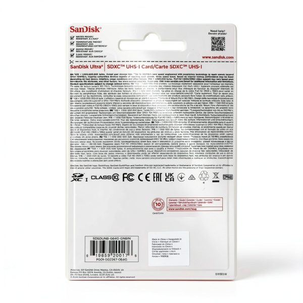 SanDisk Ultra SDXC Memory Card 64GB Fast Storage Durable-2