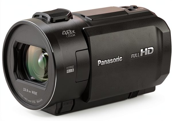 Panasonic Digital Camcorder HD 24x Optical Zoom Black-0