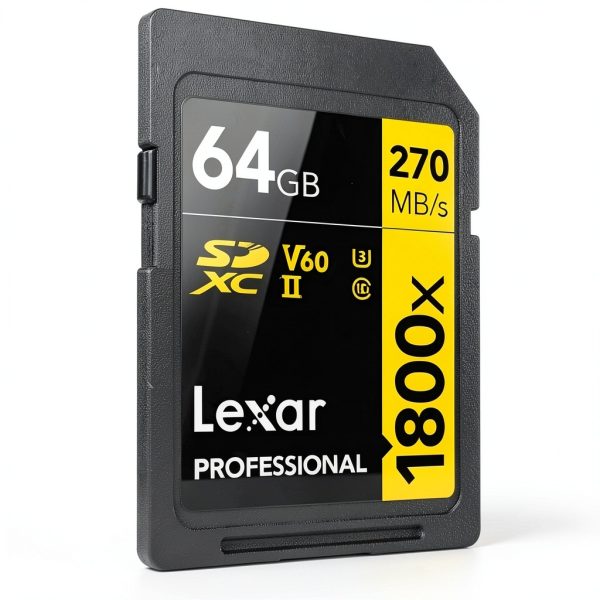 Lexar Professional 1800x SDXC UHS-II Card GOLD Series-5