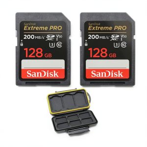 SanDisk 128GB SD Card 4K Video UHS U3 V30-0