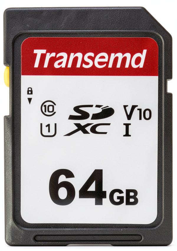 Transcend 64GB SD Card Class 10 U1 V10 100MBs Photography-0