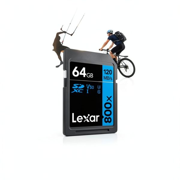 Lexar 64GB SDXC Memory Card 2 Pack 4K UHD High Speed-5