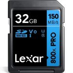 Lexar 32GB SDHC Memory Card High Speed Camera Storage-0