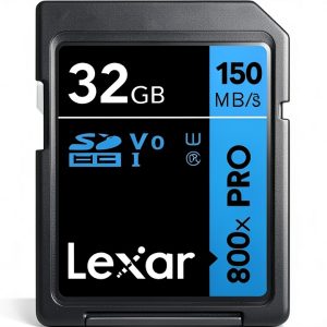Lexar 32GB SDHC Memory Card High Speed Camera Storage-0