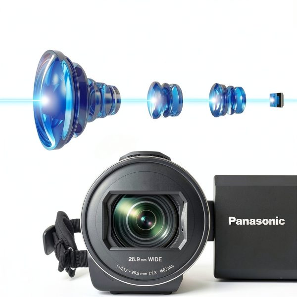 Panasonic Digital Camcorder HD 24x Optical Zoom Black-3