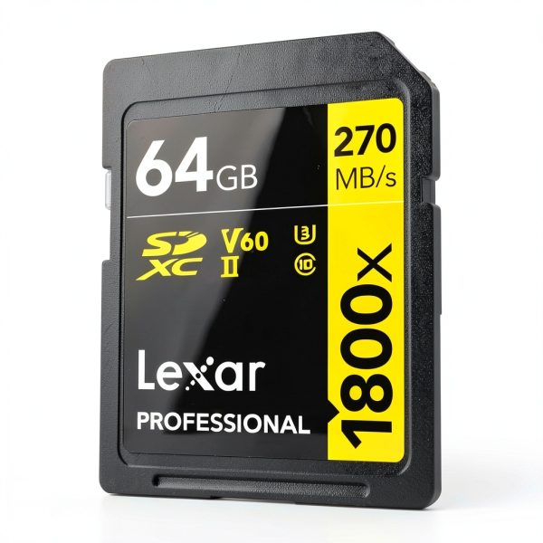 Lexar Professional 1800x SDXC UHS-II Card GOLD Series-4