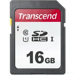 Transcend 16GB SD Card UHS-I U1 Fast Read Speeds-0