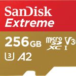 SanDisk 256GB Extreme microSDXC Card Mobile Gaming A2-0