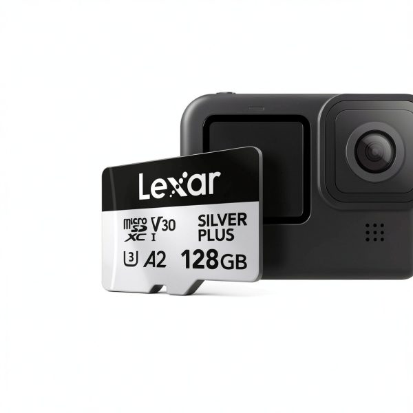 Lexar Silver Plus microSDXC Card 4K Video Durable-1