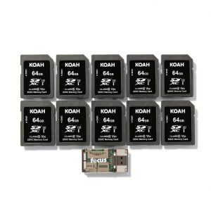 SanDisk 64GB SDXC Memory Card 10-Pack High Speed V30-0
