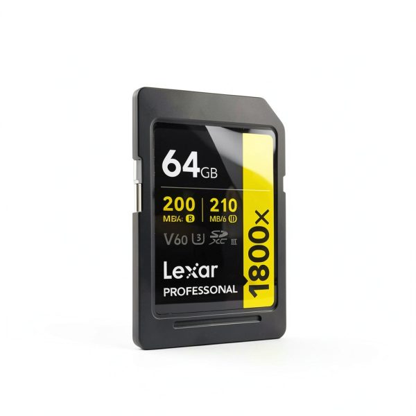 Lexar Professional 1800x SDXC UHS-II Card GOLD Series-1
