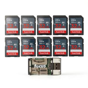 SanDisk 32GB SD Card UHS-I Class 10 for Cameras Video-0