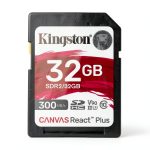 Kingston Canvas React Plus 32GB UHS-II V90 SD Card-0