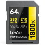 Lexar Professional SDXC UHS II Card 280 MBs Read 4K Video-0