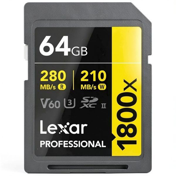 Lexar Professional SDXC UHS II Card 280 MBs Read 4K Video-0