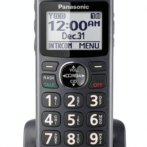 Panasonic Amplified Cordless Phone Handset Big LCD DECT 60-2