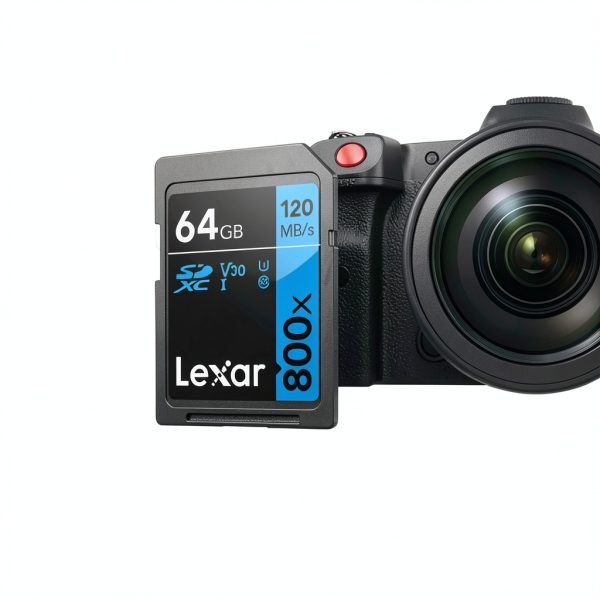 Lexar 64GB SDXC Memory Card 2 Pack 4K UHD High Speed-6
