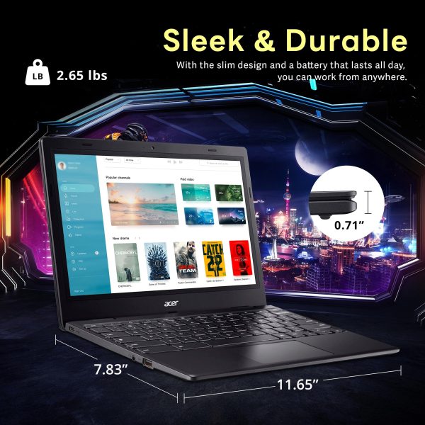 Acer Chromebook 311 11.6 HD Laptop Intel Celeron N4500-7