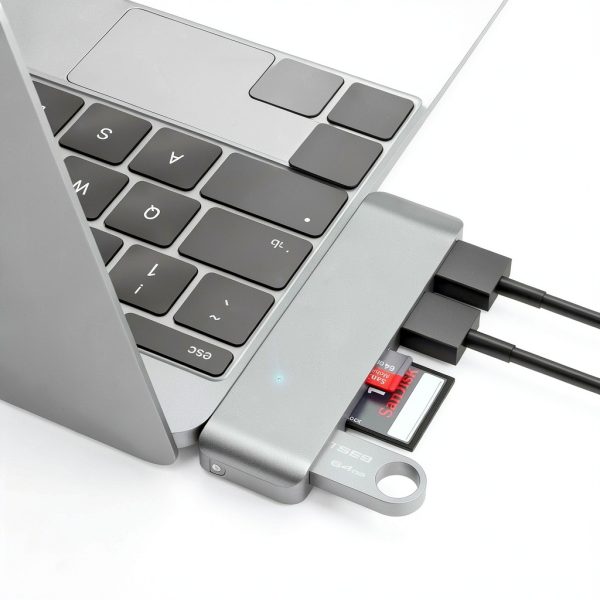 Satechi Type-C USB Hub 3-in-1 Combo SD Card Reader-3