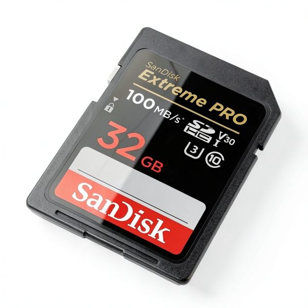SanDisk 32GB Memory Card Fast 140MBs 4K Video DSLR-3