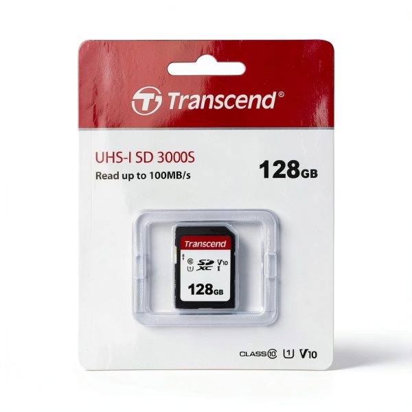 Transcend SDXC 128GB UHS-I Memory Card for Cameras-1