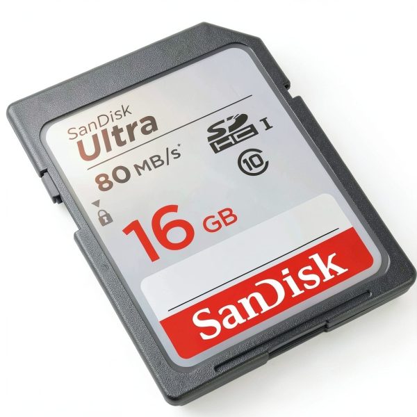SanDisk SDHC Memory Card 16GB Ultra Class 10 80MBs-3