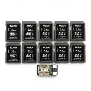 32GB SDHC Memory Card 10-Pack High-Speed U3 Class 10-0