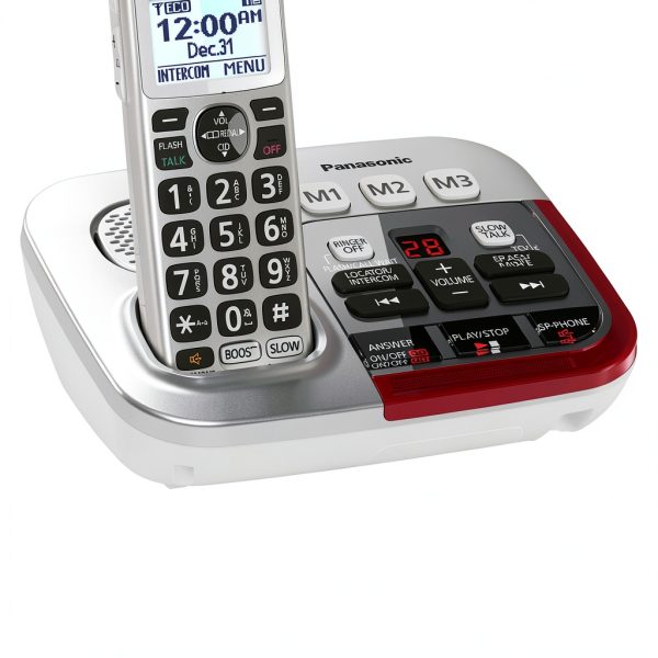 Panasonic Amplified Cordless Phone Hearing Aid Compatible-10