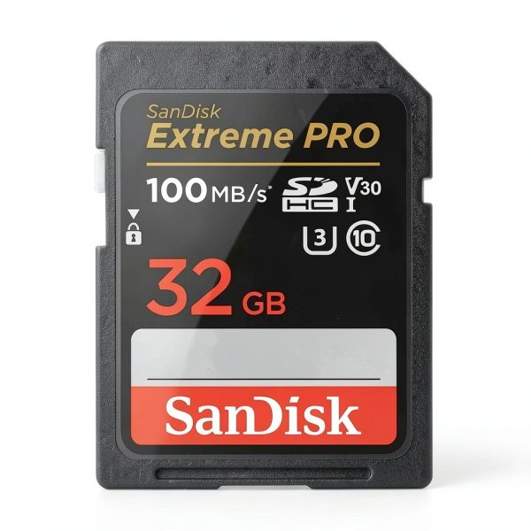 SanDisk 32GB Memory Card Fast 140MBs 4K Video DSLR-2