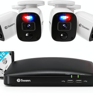 Swann 1080p HD Security Camera System 8 Channel DVR-0