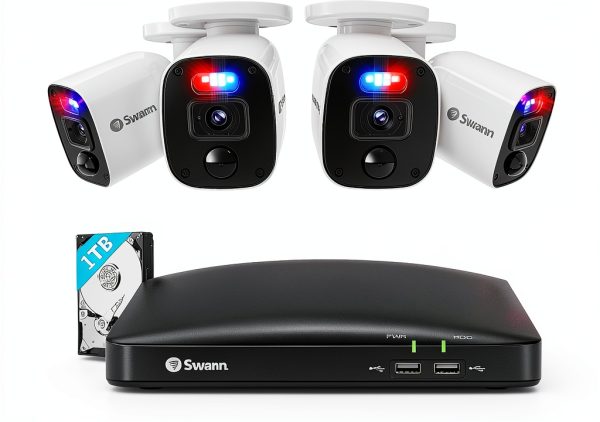 Swann 1080p HD Security Camera System 8 Channel DVR-0