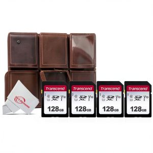 Transcend SDXC 128GB Memory Cards 4 Pack UHS I U1-0
