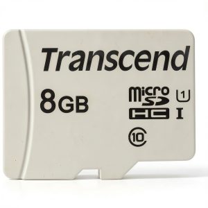 Transcend 8GB microSD Card Fast Read Speeds Drones Cameras-0