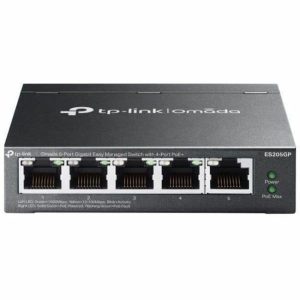 TP Link Omada 5 Port Gigabit Easy Managed Switch PoE+-0