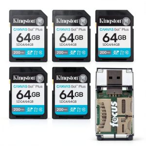 SanDisk 64GB SD Card High Speed Waterproof Memory Card-0