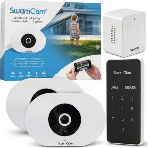SwamCam Pool Alarm Dual WiFi ASTM F2208 Certified Safety-0