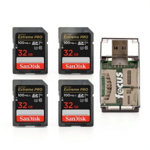 SanDisk 32GB Memory Card Fast 140MBs 4K Video DSLR-0