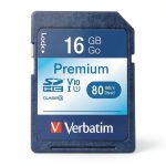 Verbatim SDHC Memory Card 16GB UHS-I V10 U1 Class 10-0