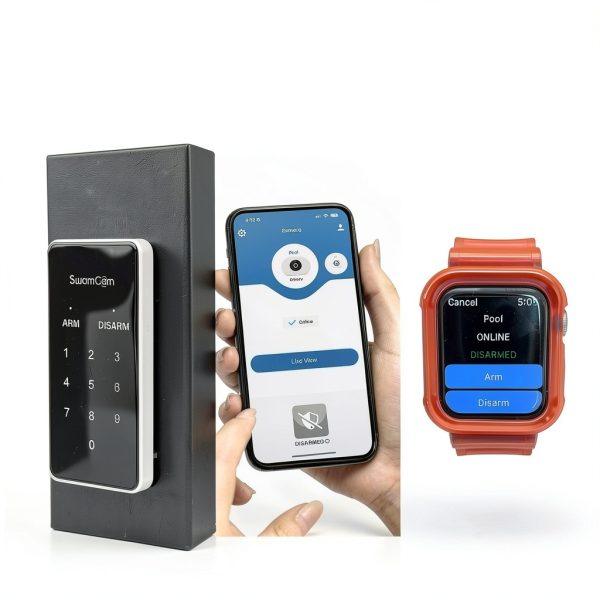 SwamCam Pool Alarm WiFi ASTM F2208 Certified Safety System-4